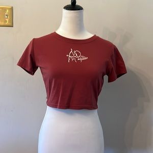 Comfortable stretchy crop top